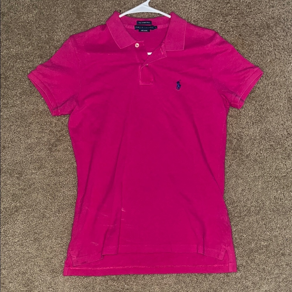 Ralph Lauren Fuchsia Polo Shirt